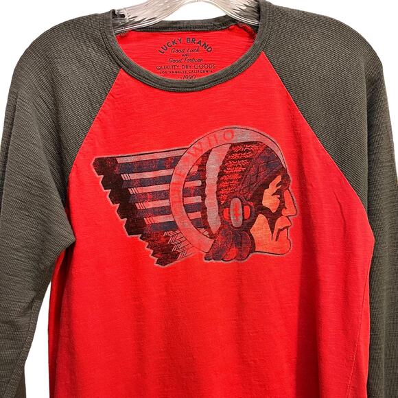 Lucky Brand The Who Graphic Band T-Shirt '76 Tour Rock Band Crew Neck Red S - Picture 5 of 7